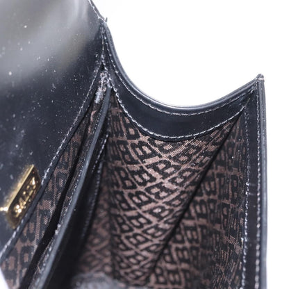 Bally Vintage Shoulder Bag Leather, BLACK, LEATHER, Shoulder bag