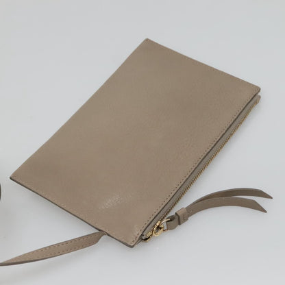 Chloe Vick Tote Leather, BEIGE, LEATHER, Tote bag