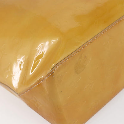 Louis Vuitton Reade Handbag Monogram Vernis, BEIGE, PATENT_LEATHER, Tote bag