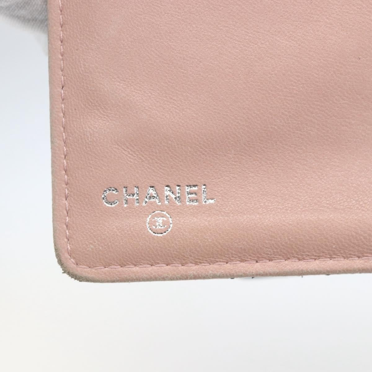 Chanel Vintage CC Bifold Wallet Leather, BLACK, LEATHER, Wallets