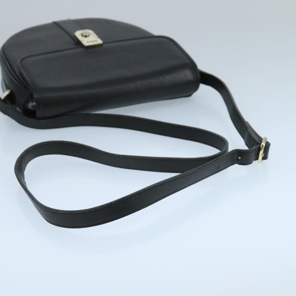 Burberry Flap Shoulder Bag Leather, BLACK, LEATHER, Shoulder bag