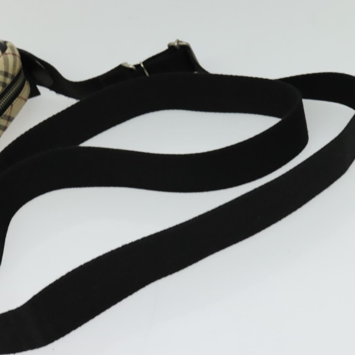 Burberry Nova Check Blue Label Canvas, BEIGE, CANVAS, Shoulder bag