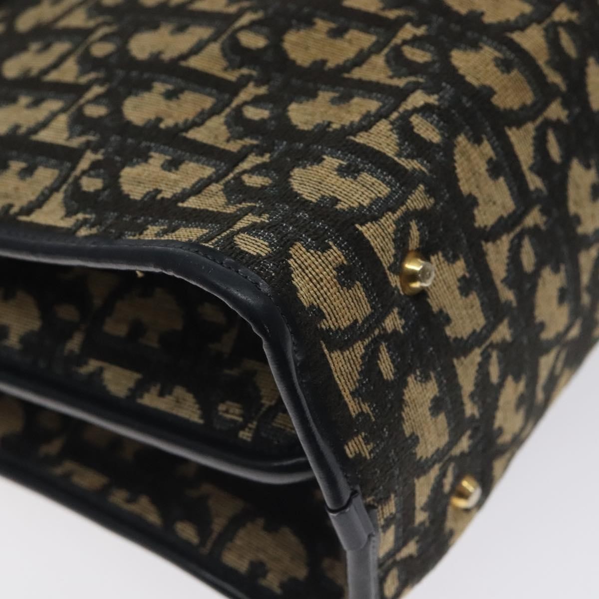 Christian Dior Trotter shoulder bag Canvas, NAVY, CANVAS, Shoulder bag