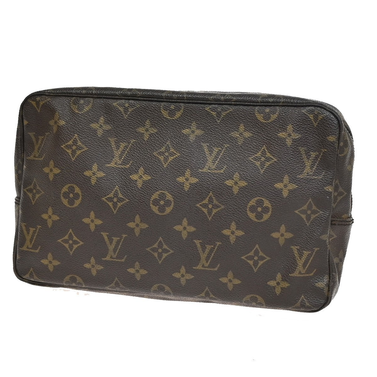 Louis Vuitton Trousse Toilette Monogram Canvas, BROWN, CANVAS, Clutche & pouche