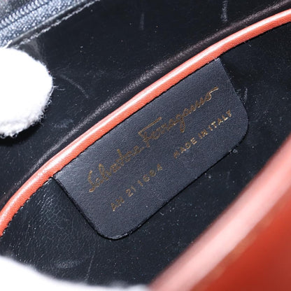 Salvatore Ferragamo Vintage Top handle handbag Leather, BROWN, LEATHER, Handbag