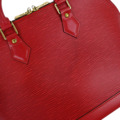 Louis Vuitton Vintage Alma Handbag Epi Leather, RED, LEATHER, Handbag