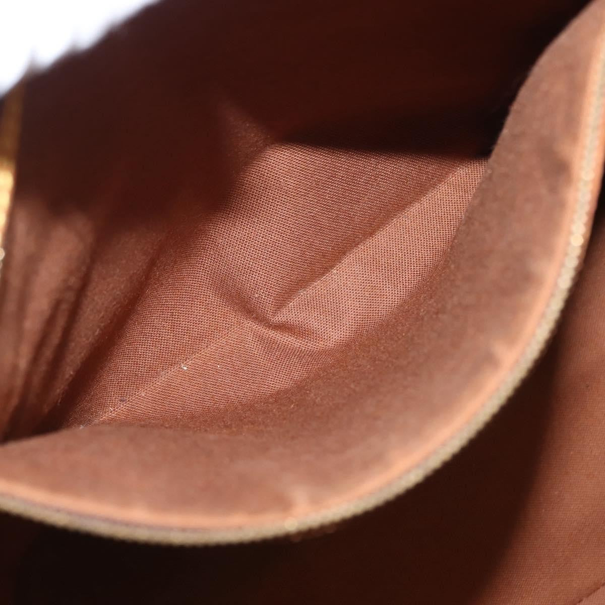 Louis Vuitton Shopping Sac Handbag Monogram Canvas, BROWN, CANVAS, Tote bag