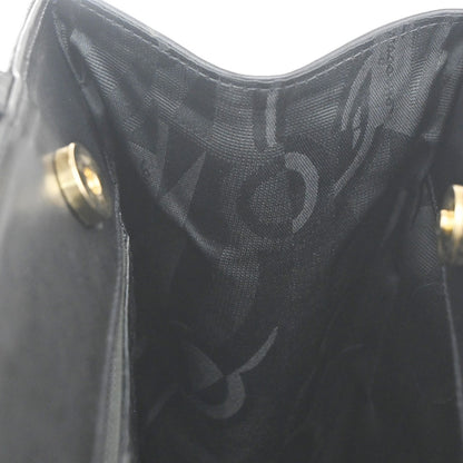 Salvatore Ferragamo Vala tote Leather, BLACK, LEATHER, Tote bag