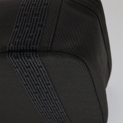 Hermes Vanity Herline Pouch Canvas, GRAY, CANVAS, Clutche & pouche