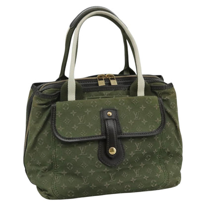 Louis Vuitton Sac Mary Kate Handbag Mini Lin, KHAKI, CANVAS, Handbag