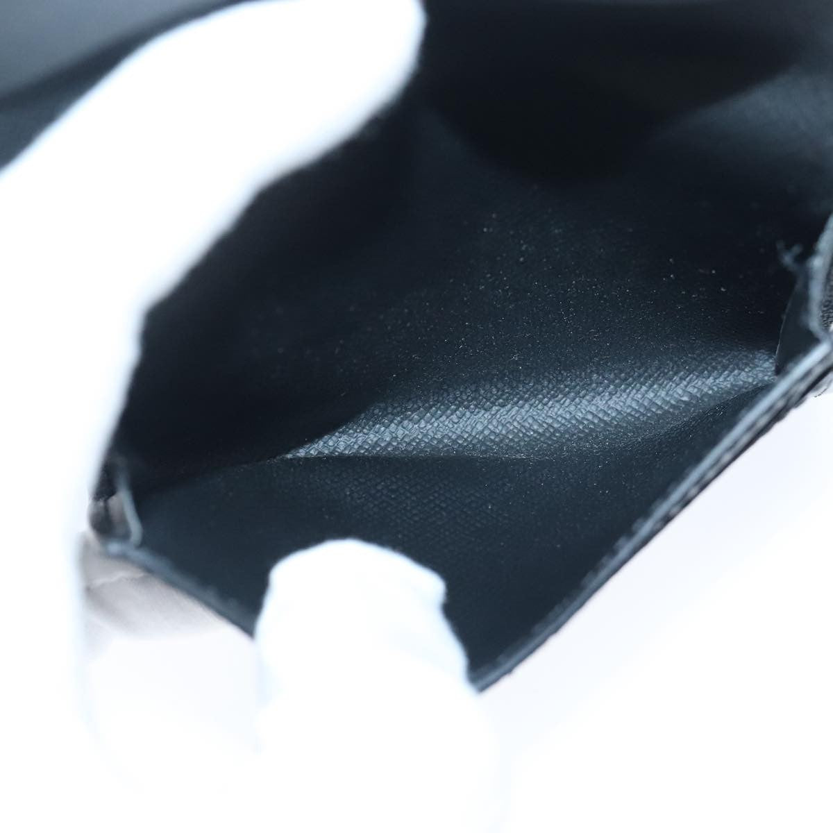 Louis Vuitton Envelope Business Card Holder Leather, BLACK, LEATHER, Card Holders