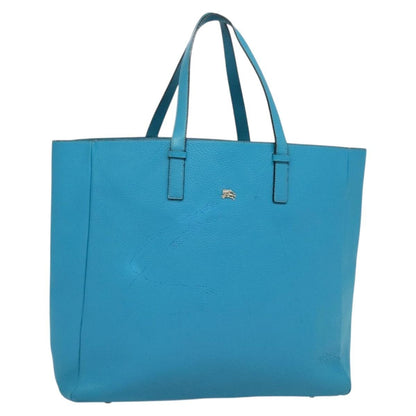 Burberry Vintage tote bag Leather, BLUE, LEATHER, Tote bag