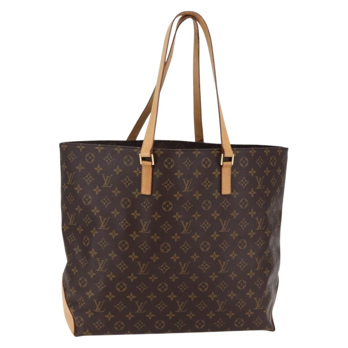Louis Vuitton Cabas Alto Monogram Canvas, BROWN, CANVAS, Tote bag