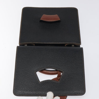 Loewe Barcelona Shoulder Bag Leather, BLACK, LEATHER, Shoulder bag