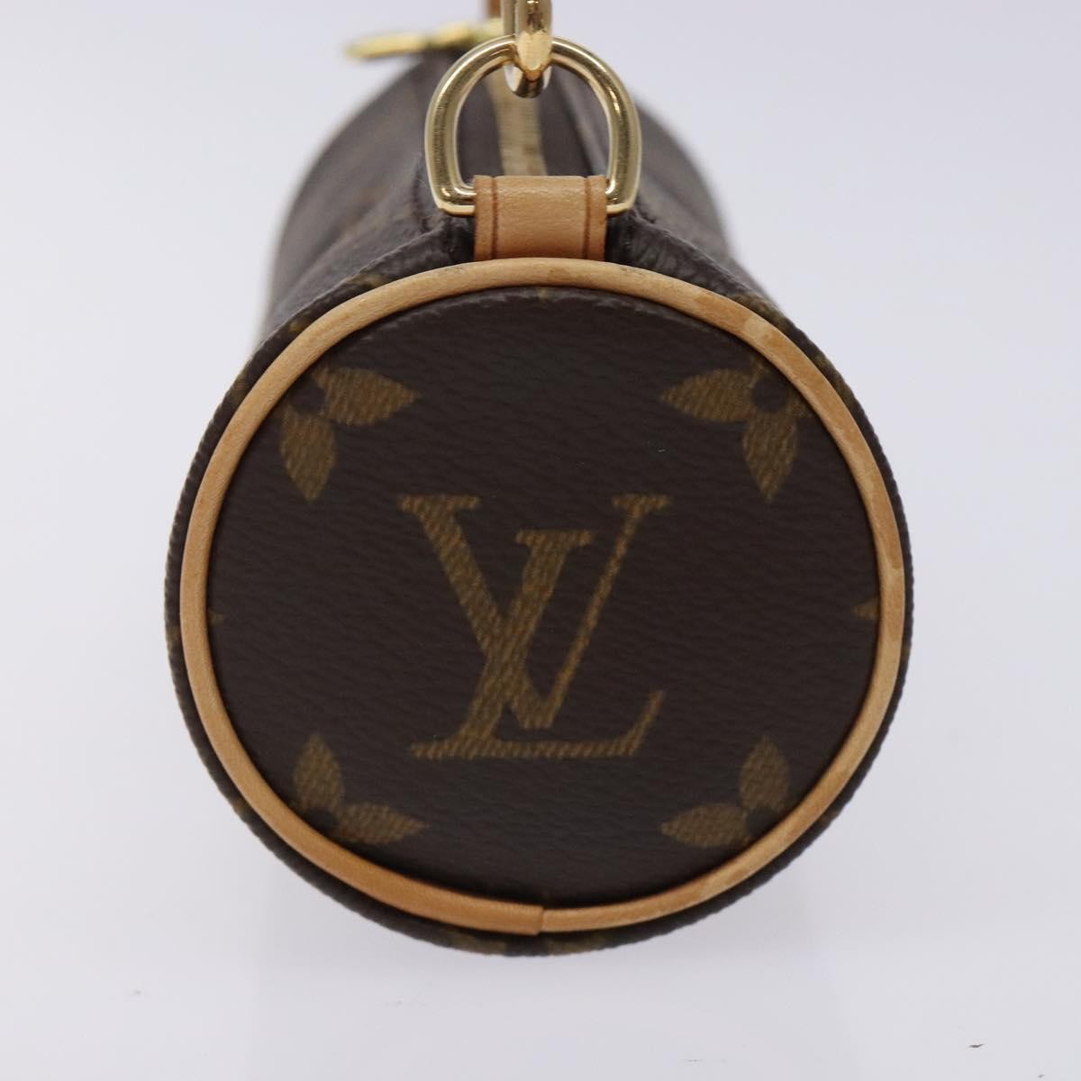 Louis Vuitton Papillon Pochette Monogram Canvas, BROWN, CANVAS, Handbag