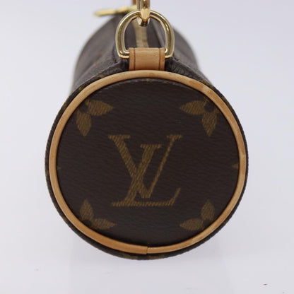 Louis Vuitton Papillon Pochette Monogram Canvas, BROWN, CANVAS, Handbag