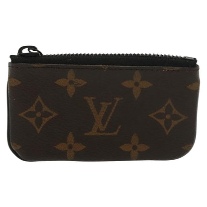 Louis Vuitton Pochette clés NM Canvas, BROWN, CANVAS, Wallets
