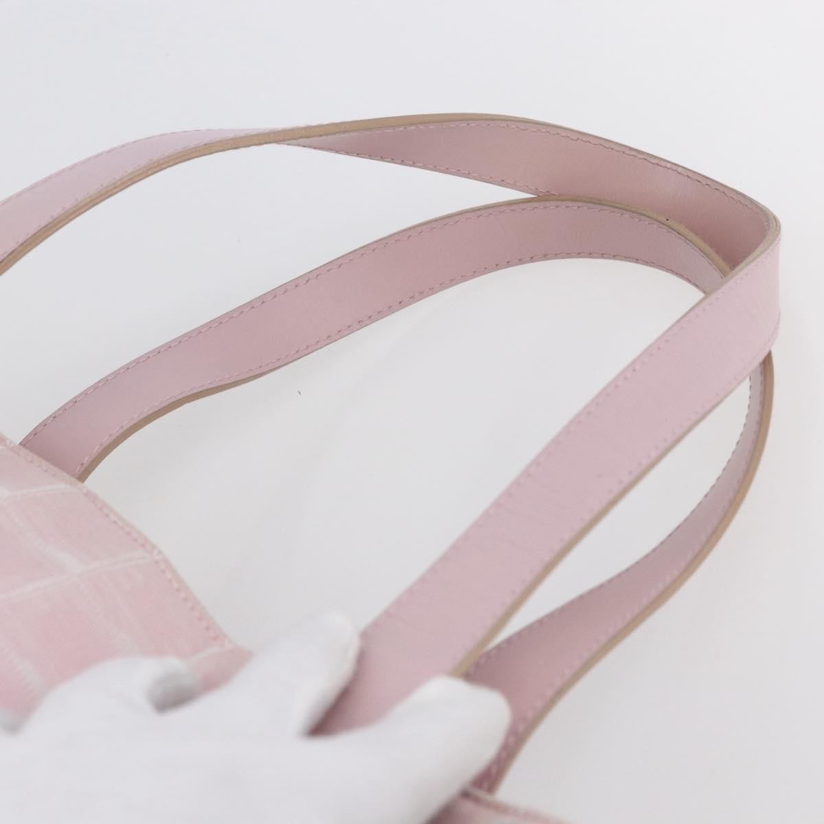 Chanel Travel Line Tote Nylon, PINK, NYLON, Tote bag