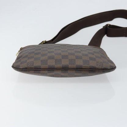 Louis Vuitton Bosphore Pochette Damier, BROWN, CANVAS, Shoulder bag