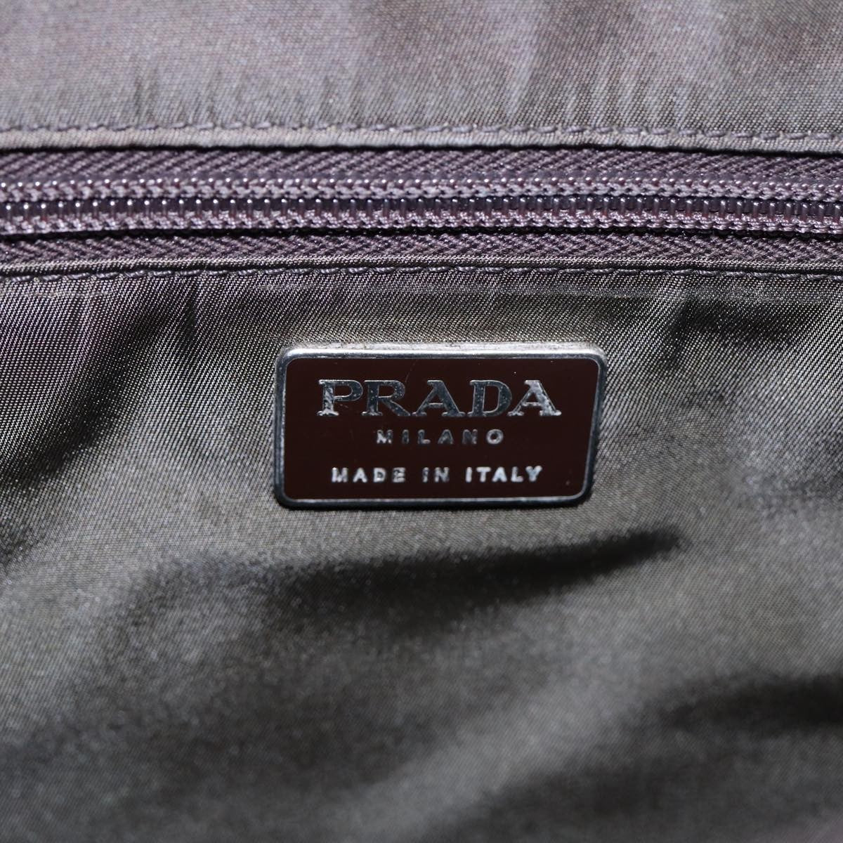 Prada Vintage Briefcase Tessuto, KHAKI, NYLON, Briefcase
