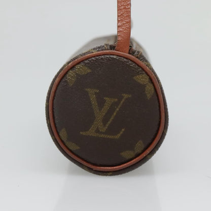 Louis Vuitton Papillon Pochette Monogram Canvas, BROWN, CANVAS, Clutche & pouche