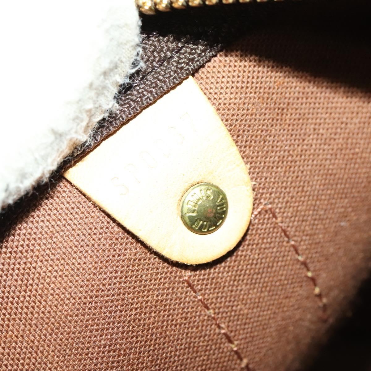 Louis Vuitton Keepall Bag Monogram Canvas, BROWN, CANVAS, Travel bag