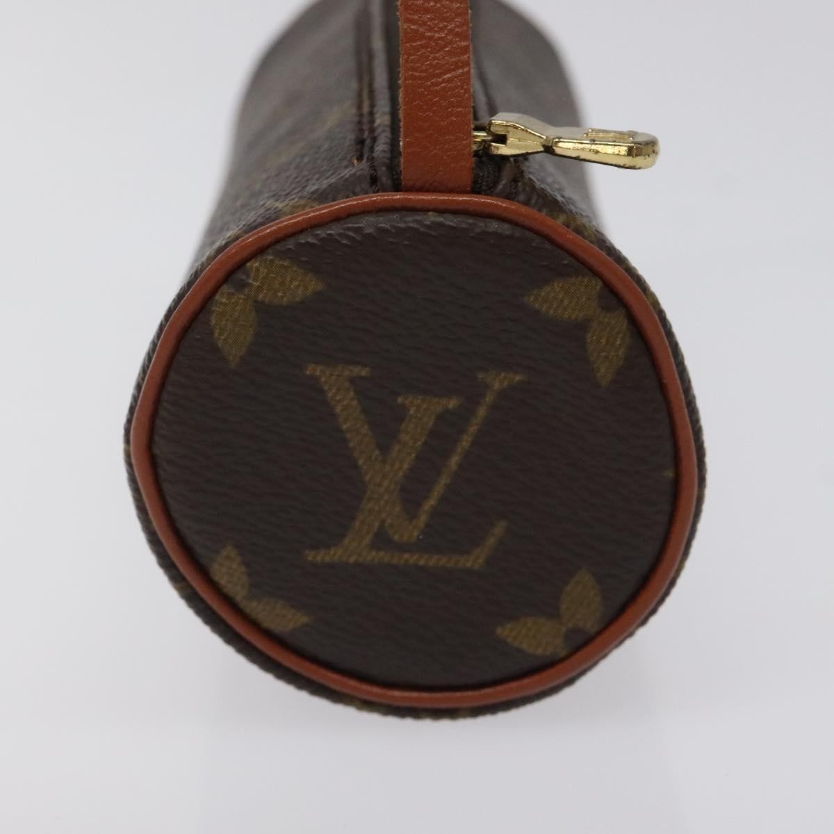 Louis Vuitton Papillon Pochette Monogram Canvas, BROWN, CANVAS, Handbag