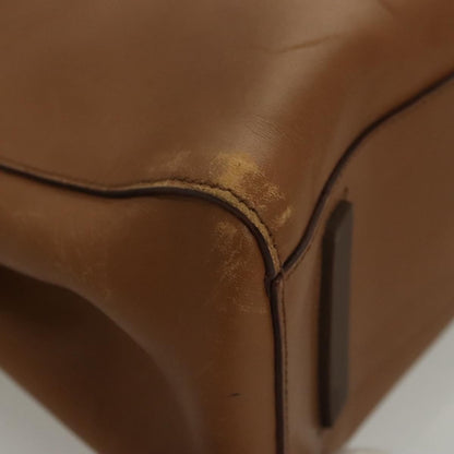 Prada Vintage Handbag Leather, BROWN, LEATHER, Handbag