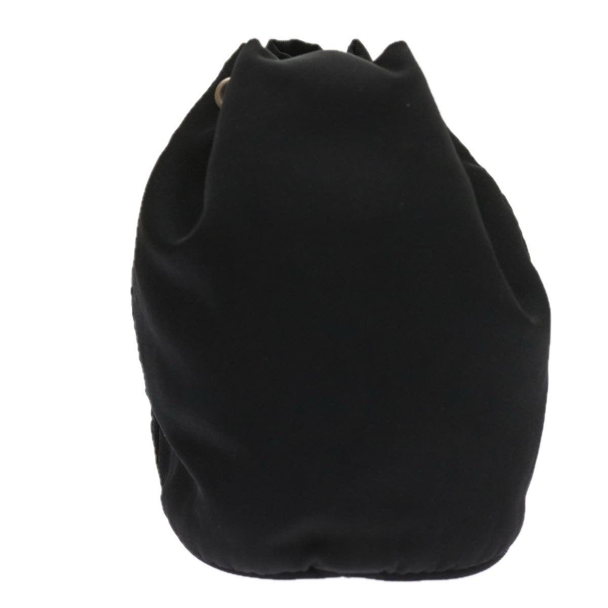 Prada Drawstring Crossbody Pouch Tessuto, BLACK, NYLON, Clutche & pouche