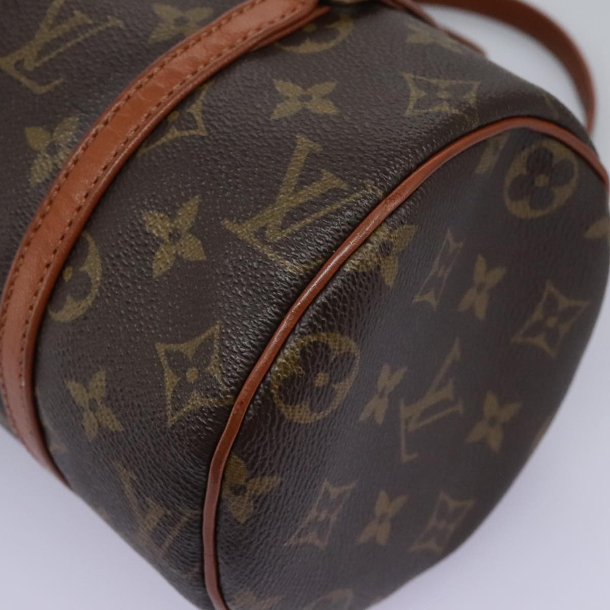 Louis Vuitton Papillon Handbag Monogram Canvas, BROWN, CANVAS, Handbag