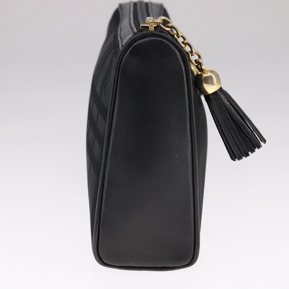 Burberry Nova check Pochette Canvas, BLACK, CANVAS, Clutche & pouche