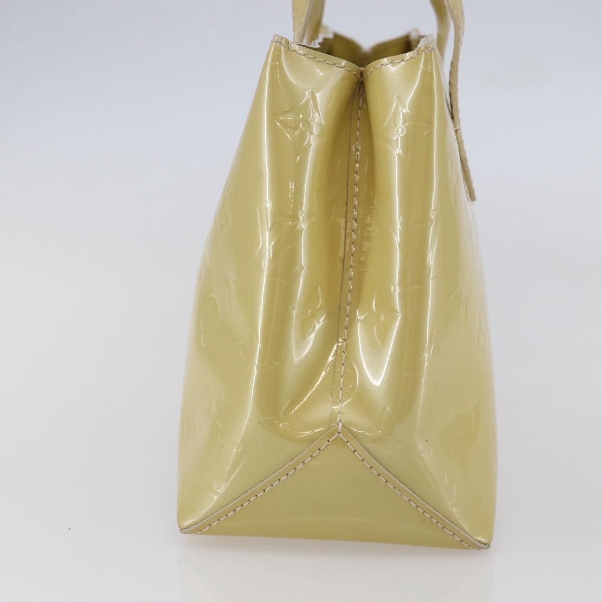 Louis Vuitton Wilshire Handbag Monogram Vernis, BEIGE, PATENT_LEATHER, Handbag