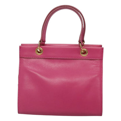Celine Handbag Leather, PINK, LEATHER, Handbag