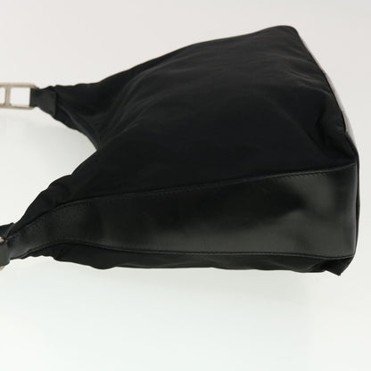 Prada Vintage Shoulder Bag Tessuto, BLACK, NYLON, Shoulder bag