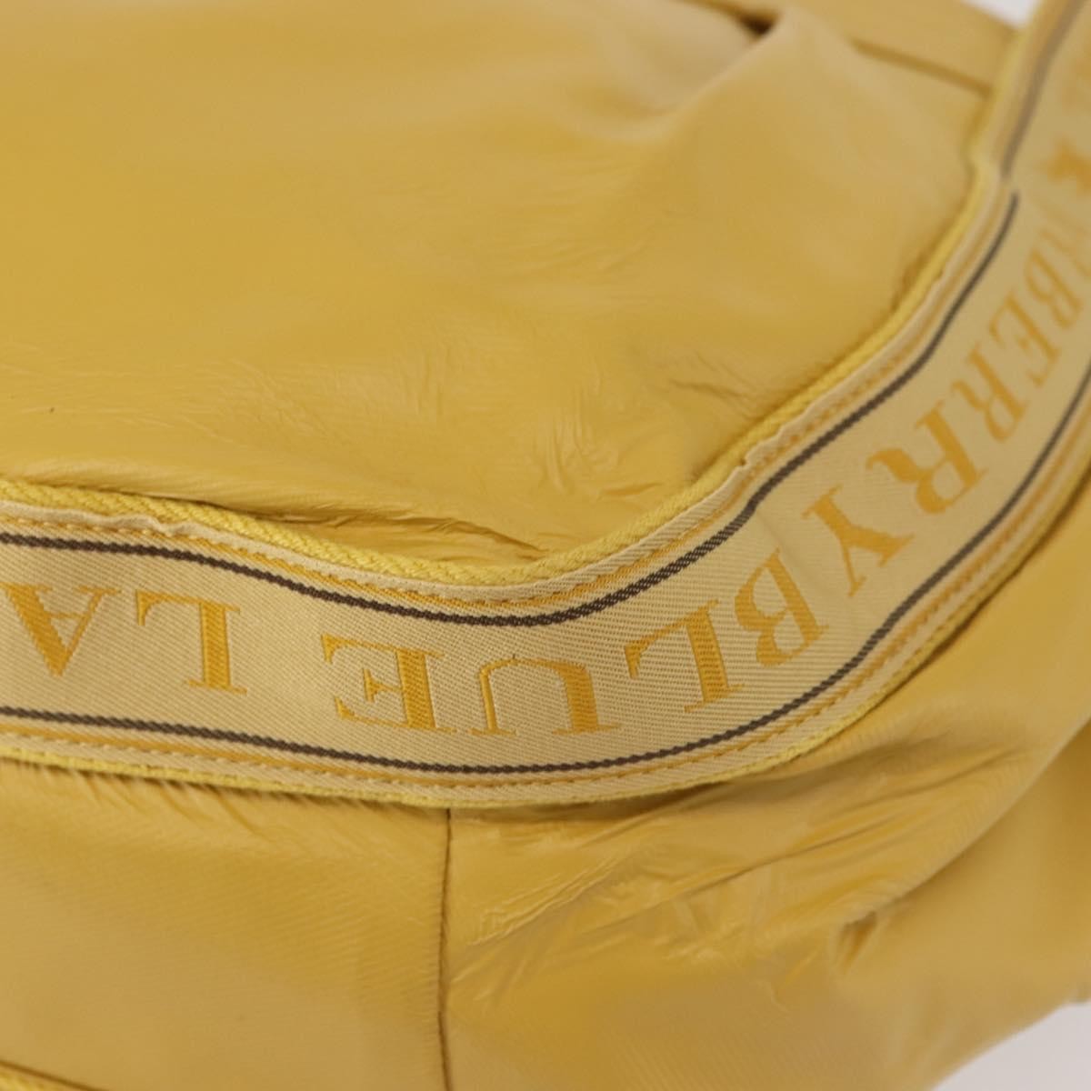 Burberry Blue Label Tote Bag Leather, YELLOW, LEATHER, Tote bag