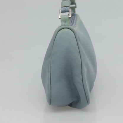 Prada Pochette Shoulder Bag Tessuto, BLUE, NYLON, Clutche & pouche