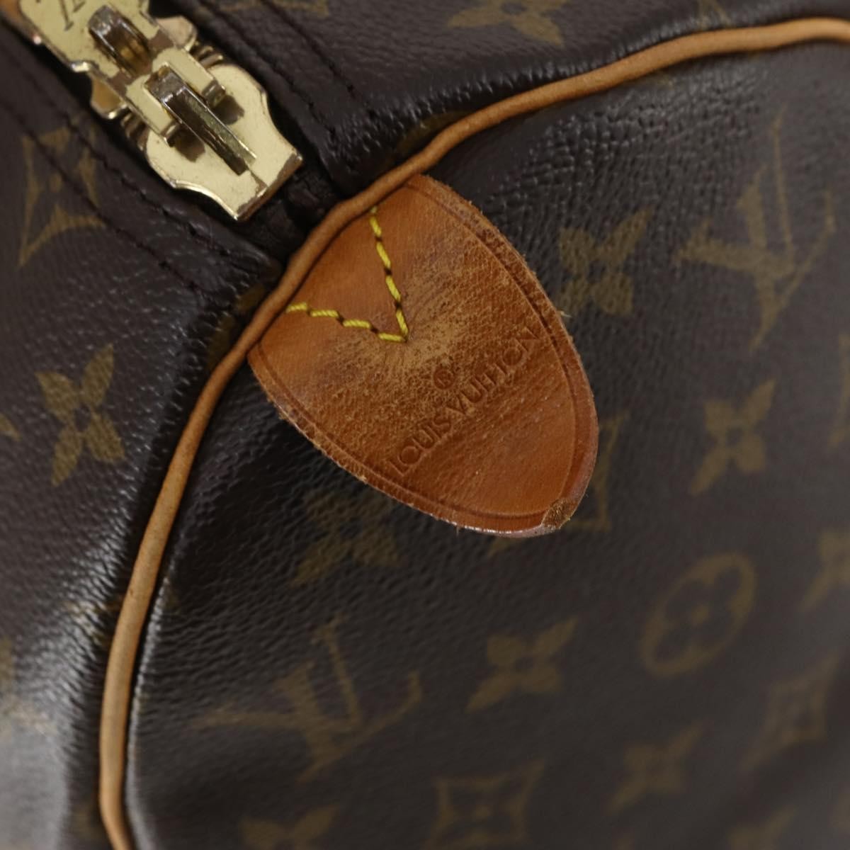 Louis Vuitton Keepall Bag Monogram Canvas, BROWN, CANVAS, Travel bag