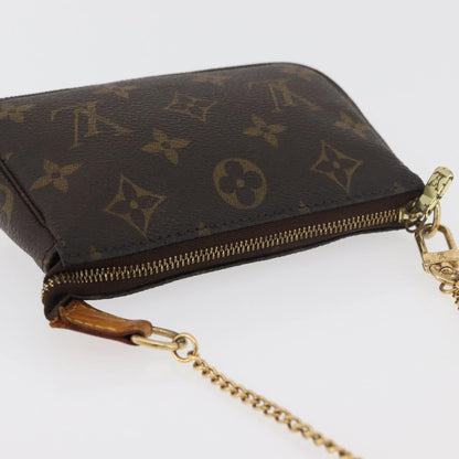 Louis Vuitton Pochette Accessoires Monogram Canvas, Brown, Canvas, Clutch