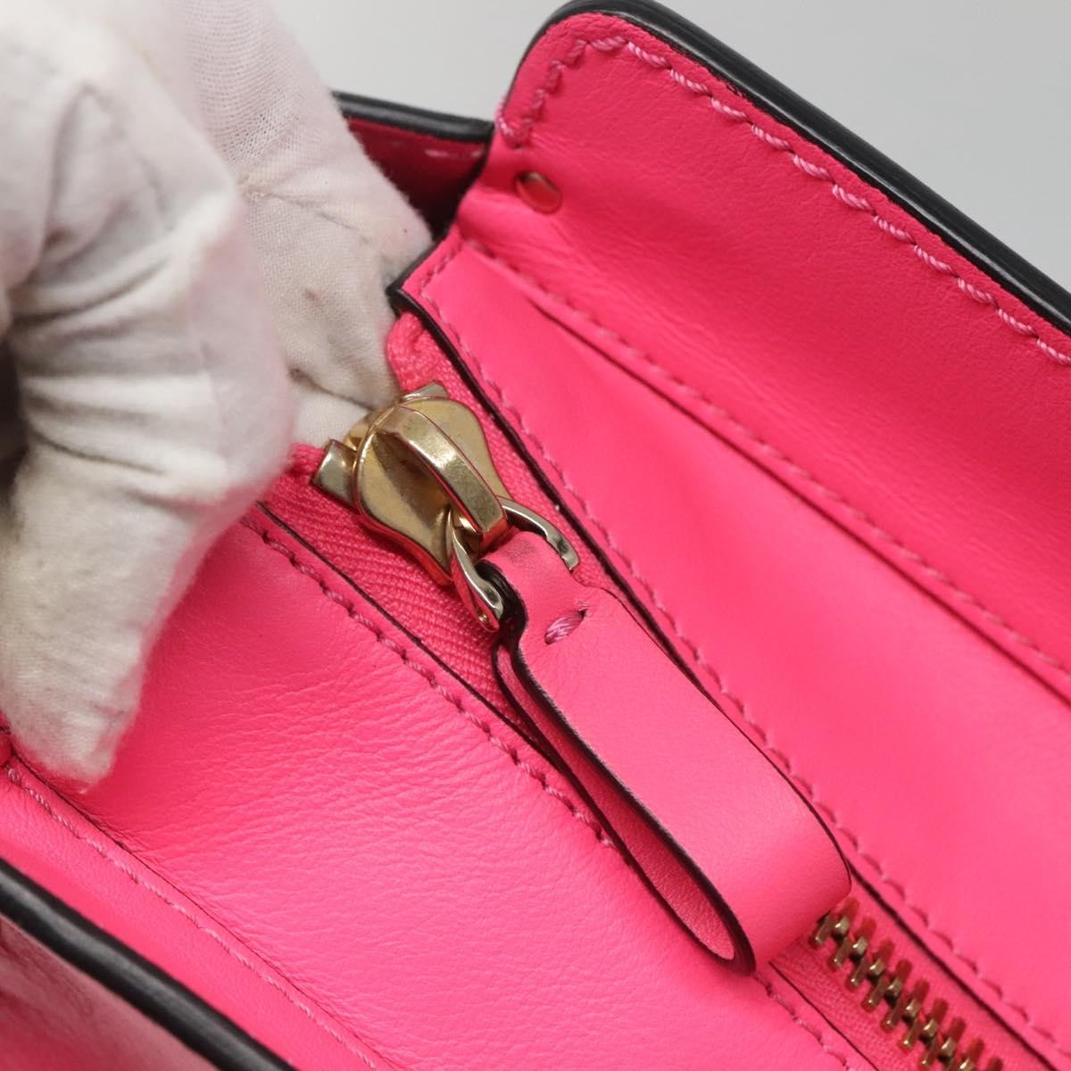 Valentino Garavani Rockstud Tote Rigid Leather, PINK, LEATHER, Tote bag