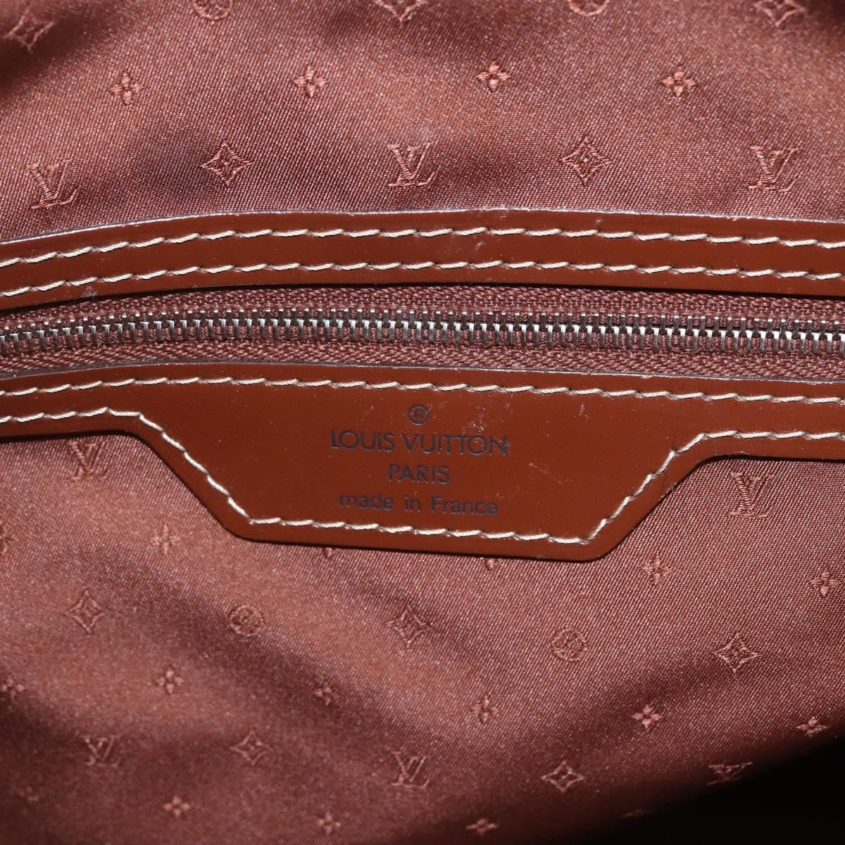 Louis Vuitton Suhali Lockit Handbag Leather, BROWN, LEATHER, Handbag