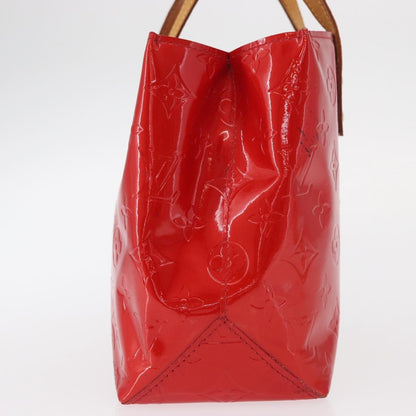 Louis Vuitton Reade Handbag Monogram Vernis, RED, PATENT_LEATHER, Handbag