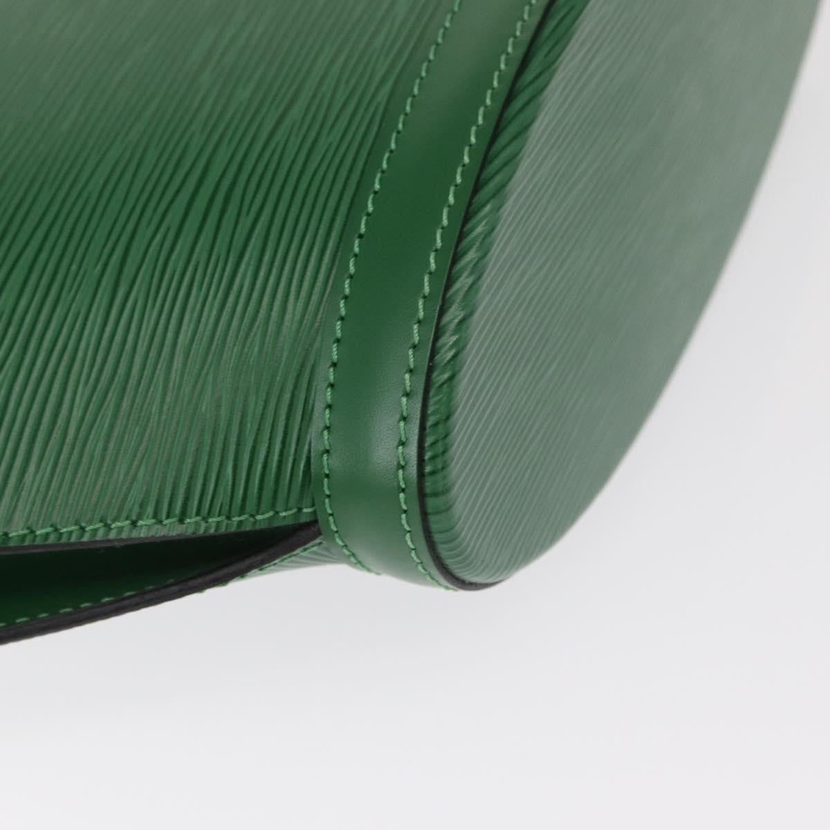 Louis Vuitton Saint Jacques Handbag Epi Leather, GREEN, EPI LEATHER, Handbag