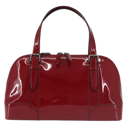 Burberry Vintage Handbag Patent leather, RED, PATENT_LEATHER, Handbag