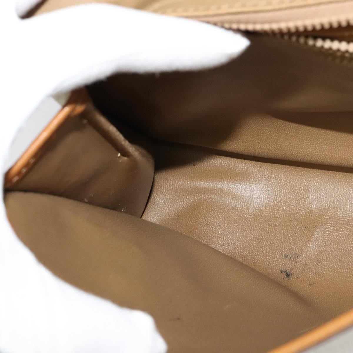 Celine Macadam Shoulder Bag PVC Leather, WHITE, PVC, Shoulder bag