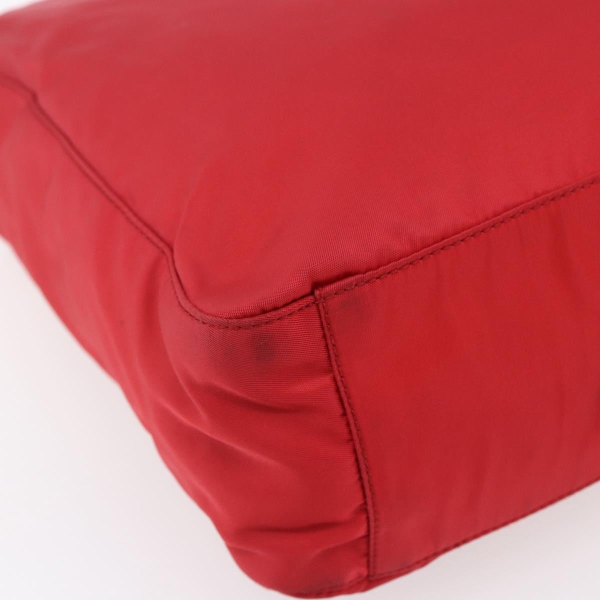 Prada Vintage Tote Tessuto, RED, NYLON, Tote bag