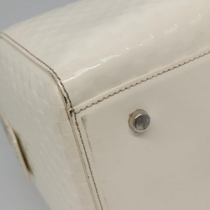 Louis Vuitton Speedy Cube Bag Damier Facette, WHITE, PATENT_LEATHER, Handbag