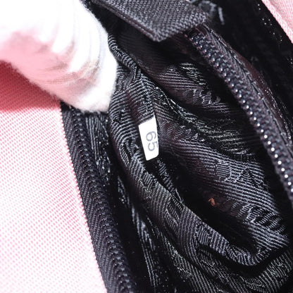Prada Vintage Shoulder Bag Canvas, PINK, CANVAS, Shoulder bag