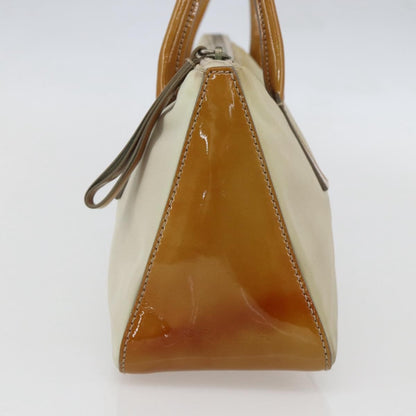 Prada Vintage Handbag Tessuto, BEIGE, NYLON, Handbag