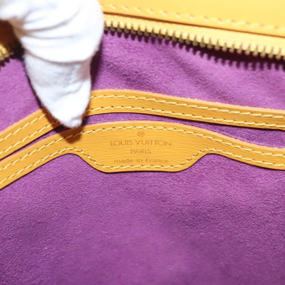 Louis Vuitton Saint Jacques Handbag Epi Leather, YELLOW, LEATHER, Handbag