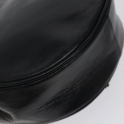 Saint Laurent Vintage Shoulder Bag Leather, BLACK, LEATHER, Shoulder bag